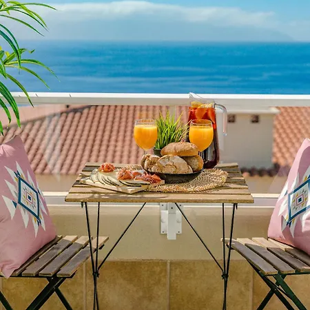 Townhouse Dakota - Amazing Sea View, Pool Area And Bbq Сasa de vacaciones Puerto de Santiago (Tenerife)