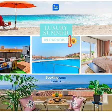 Σπίτι διακοπών Townhouse Dakota - Amazing Sea View, Pool Area And Bbq Puerto de Santiago (Tenerife)
