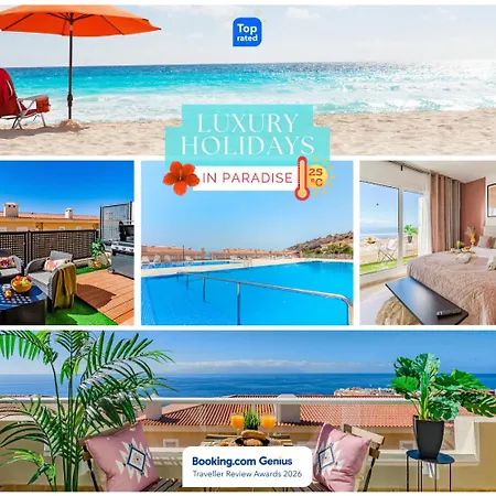 Townhouse Dakota - Amazing Sea View, Pool Area And Bbq * プエルト・デ・サンティアゴ